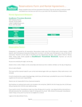 Download a reservations form for InnHouse Vacation Rentals vacation homes with pools near Disney World in Orlando.
